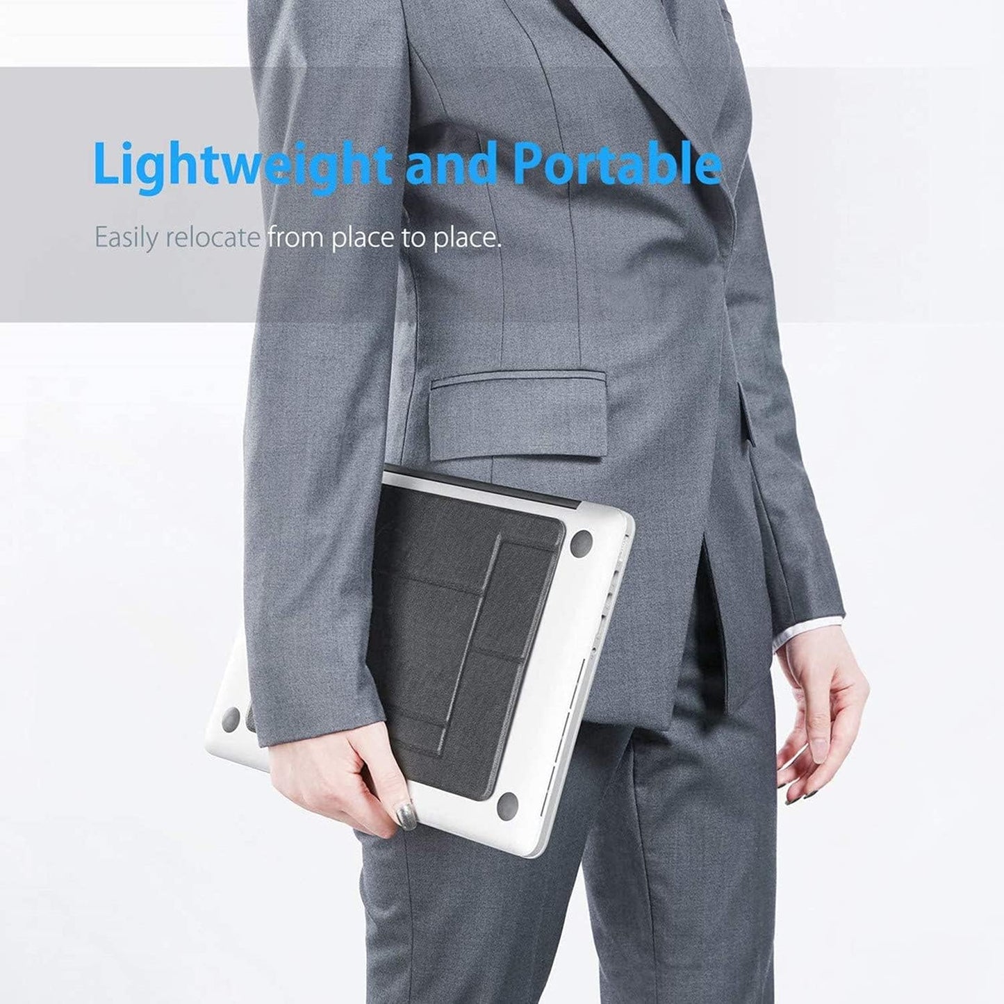 SKEIDO Invisible Laptop Stand Tablet Support Portable Brackets Convenient For IPad MacBook air Mac Desk Computer Shelf