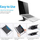 SKEIDO Invisible Laptop Stand Tablet Support Portable Brackets Convenient For IPad MacBook air Mac Desk Computer Shelf
